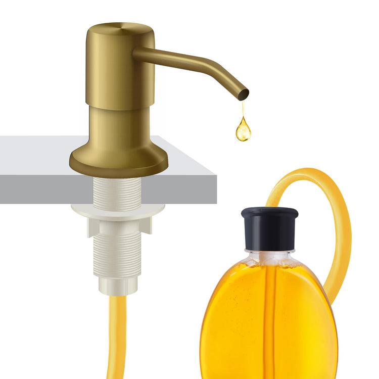 Soap Dispenser for Kitchen Sink and Extension Tube Kit