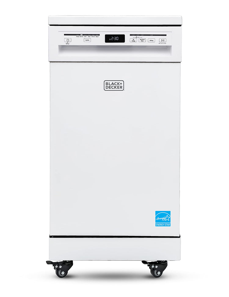 18 Inch Portable Dishwasher (8 Count)