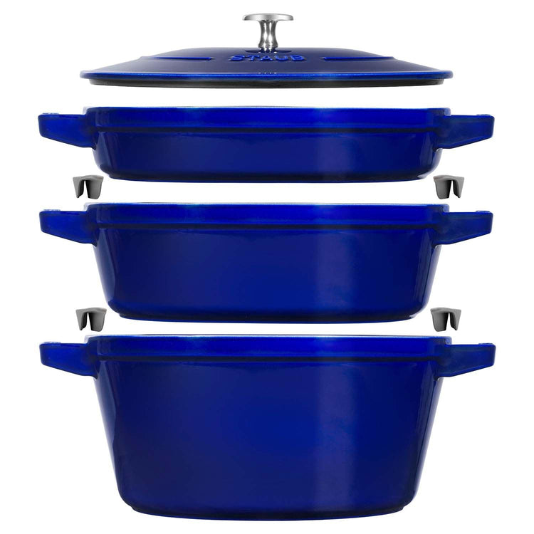 Cast Iron 4 pc Stackable Set