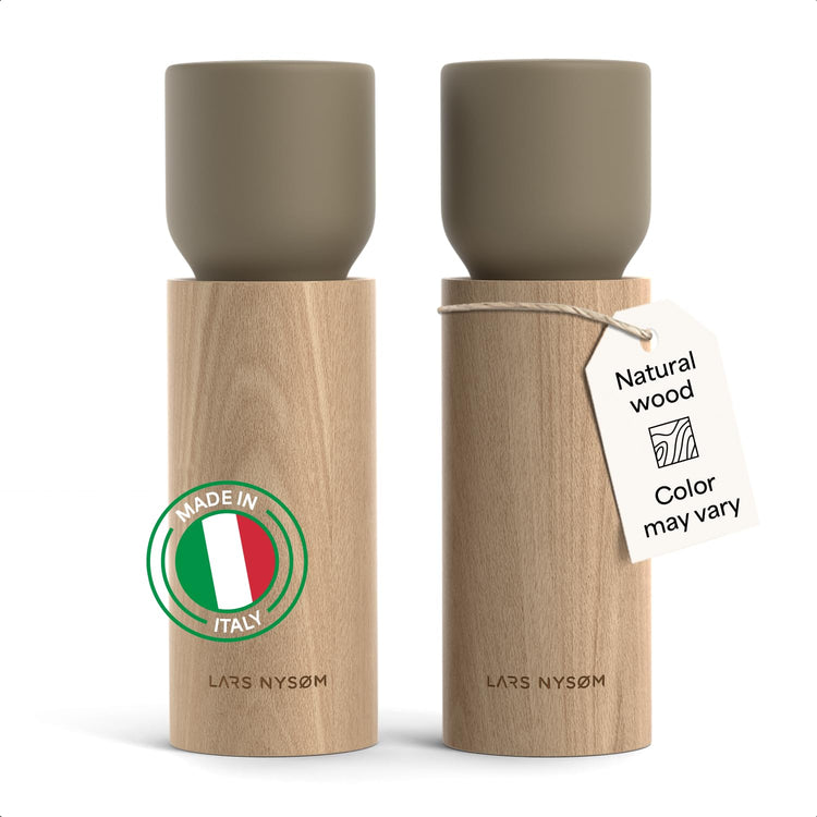 Wooden Salt and Pepper Grinder Set Manual