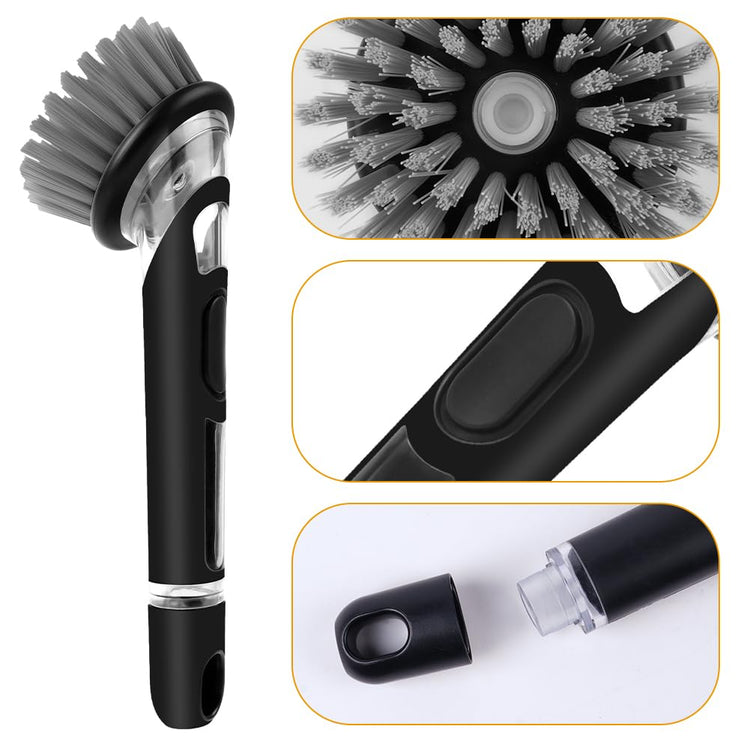 Dish Brush with Soap Dispenser