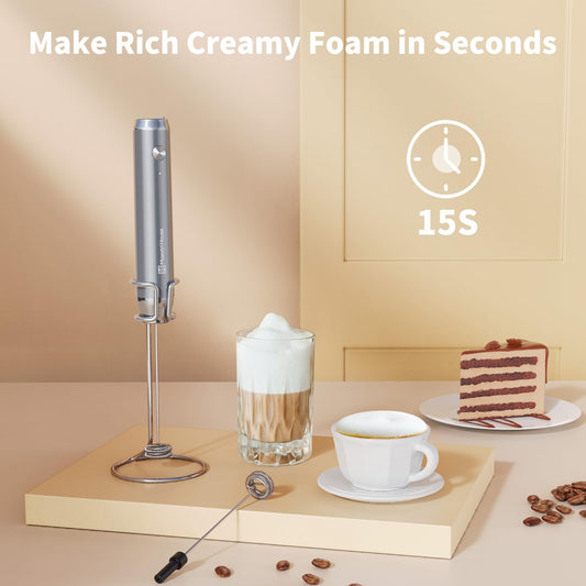 LunaFro Rechargeable Milk Frother