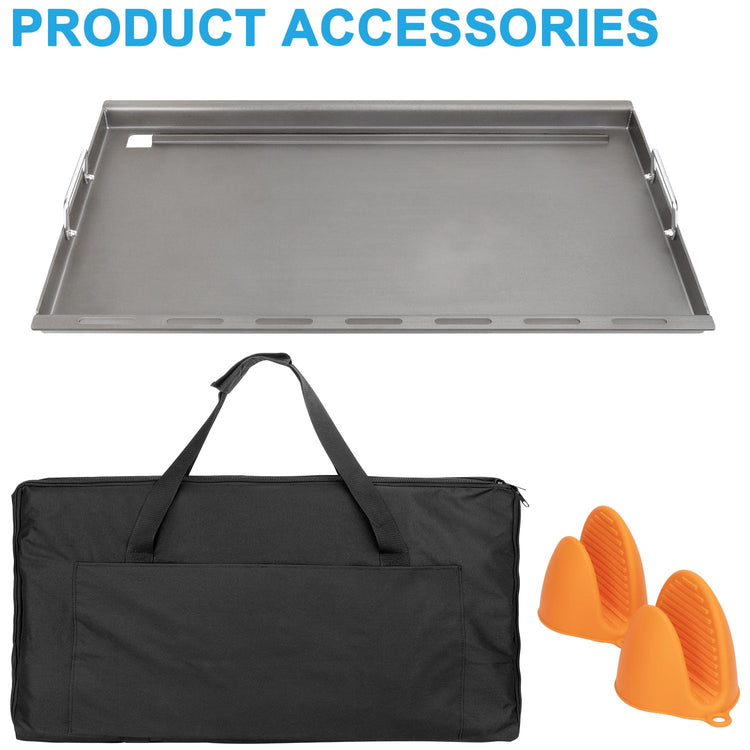 Full Size Griddle Insert for Weber Genesis II 400&LX 400 Series Gas Grills