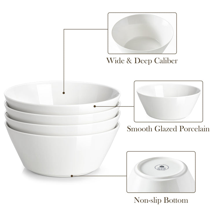 35 OZ Soup Bowls Set of 4 (4 Count)
