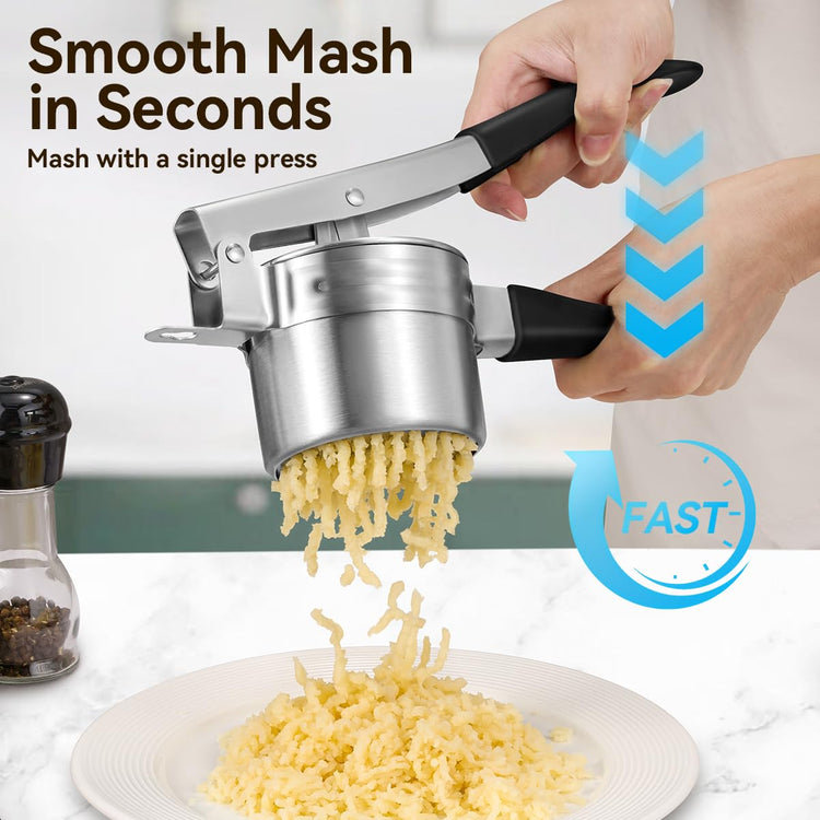 Potato Ricer Stainless Steel Potato Masher Anti