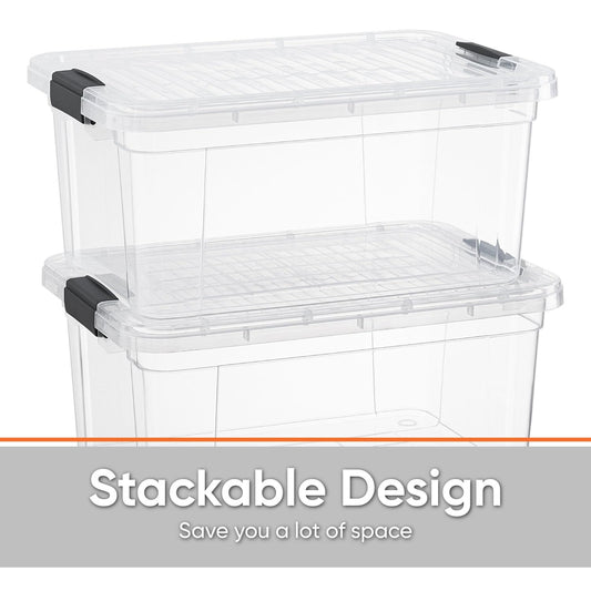 Storage Bins with Lids