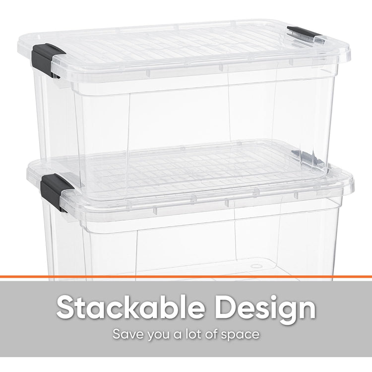 Storage Bins with Lids