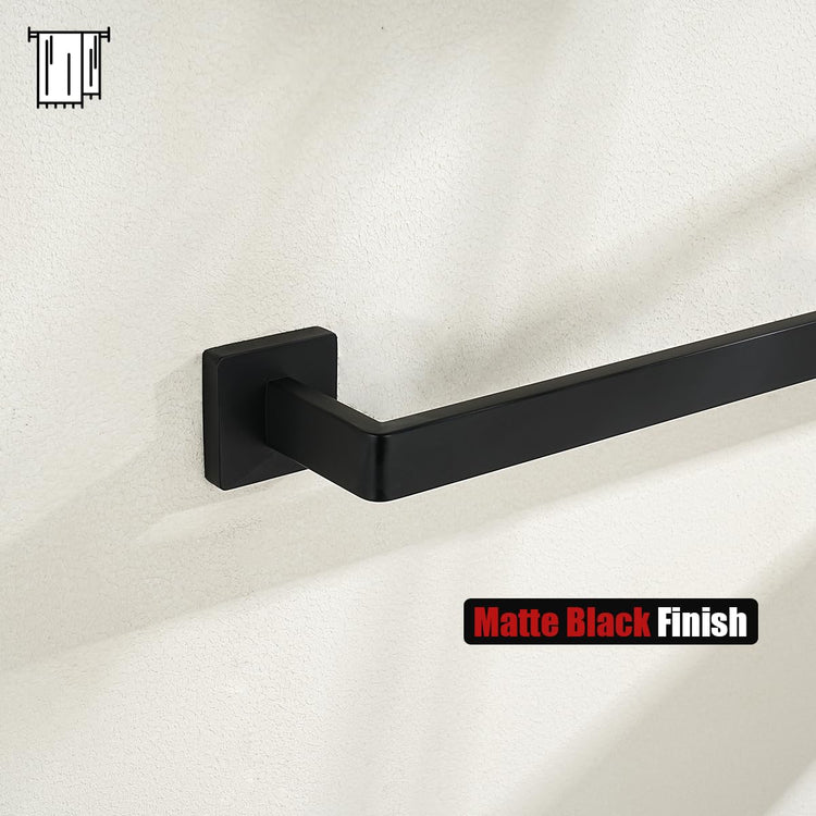 Black Towel Bar