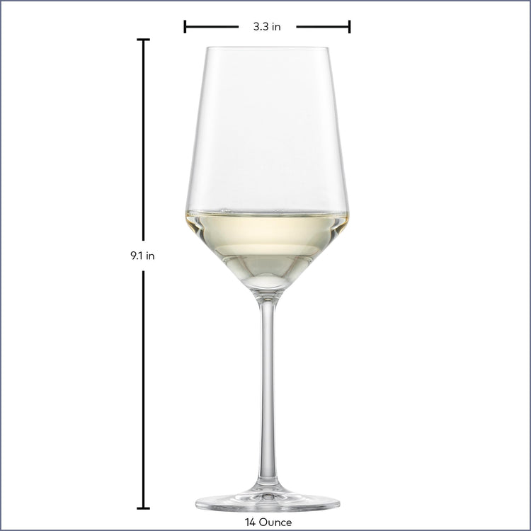 Pure Sauvignon Blanc White Wine Glass (2 Count)
