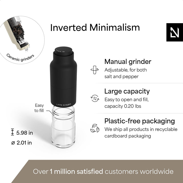 Salt and Pepper Grinder Set