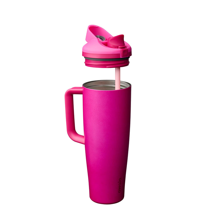 FreeSip Tumbler Stainless Steel Water Bottle 40 oz Read My Lips (Read My Lips / 40 Ounces)
