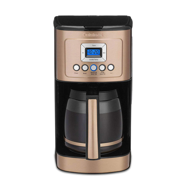 DCC 3200CP PerfecTemp Programmable Coffeemaker with Glass Carafe