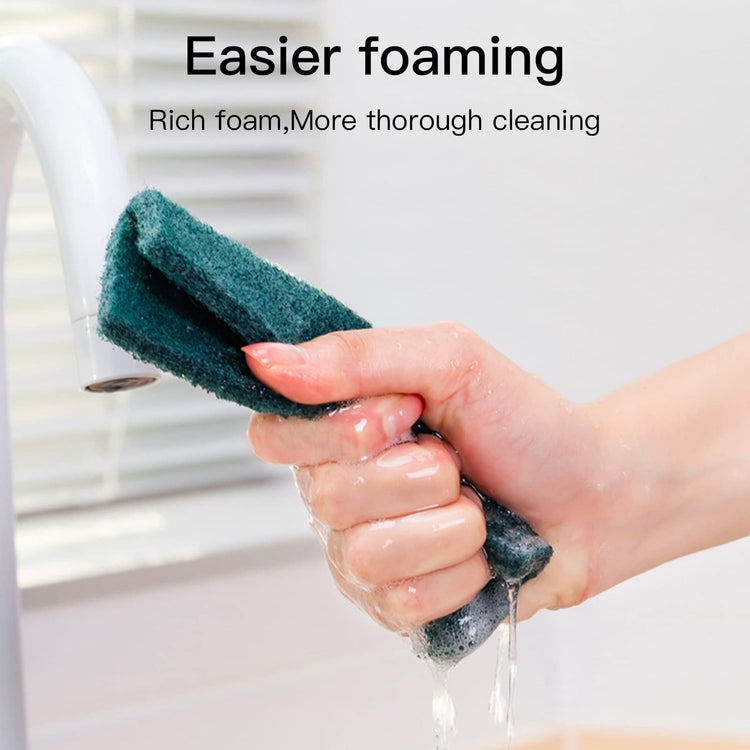 Heavy Duty Scour Pads Sponge Dish Scrubber Non (24 Count)