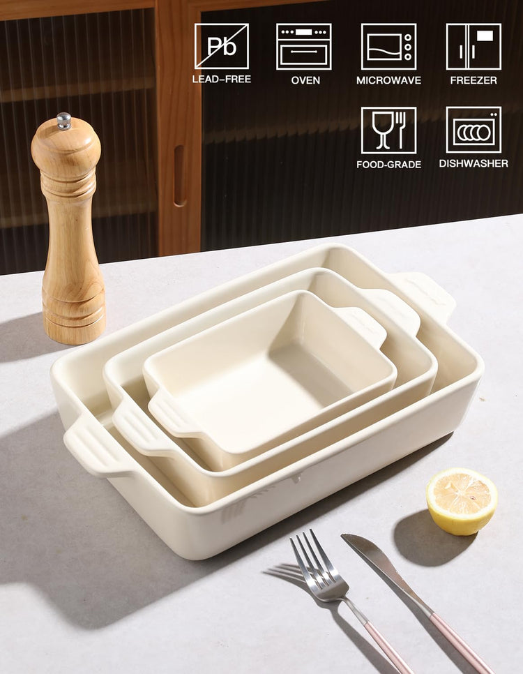 Sweejar Ceramic Bakeware Set