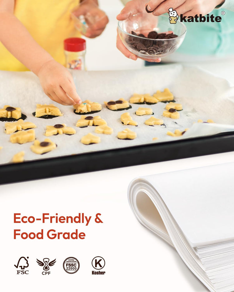 100 Pcs Parchment Paper Baking Sheets (100 Count)