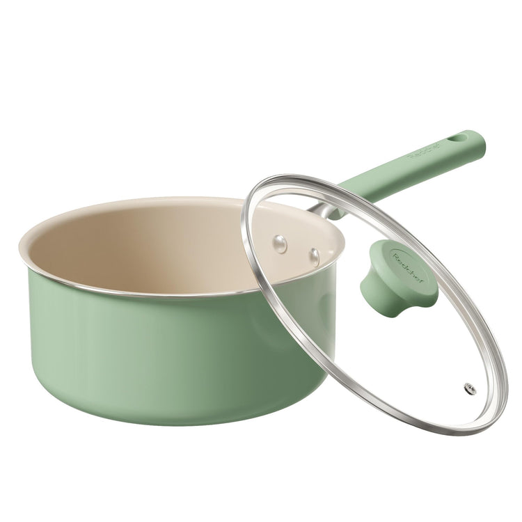 Ceramic Nonstick Saucepan with Lid