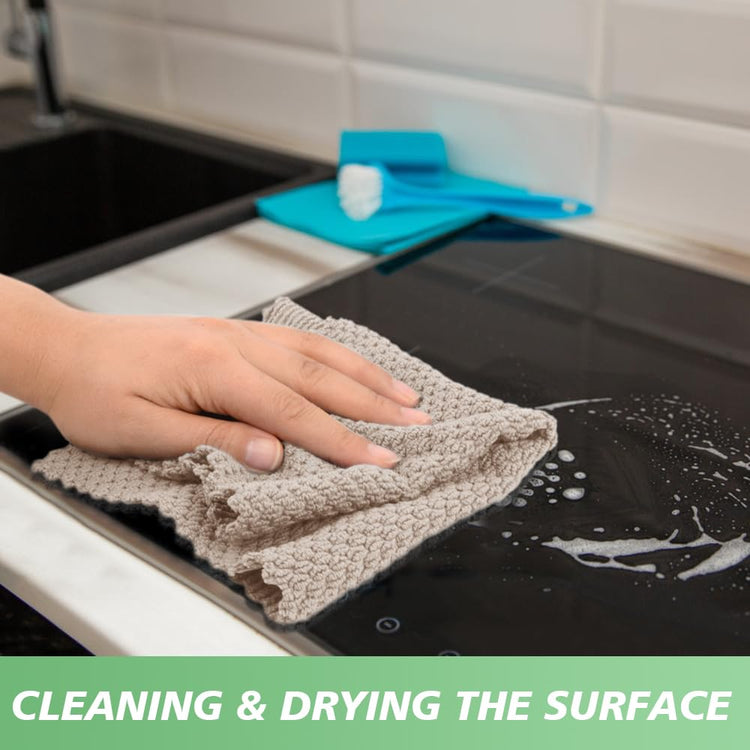 Dish Cloth for Washing Dishes Kitchen Washcloth Cleaning Cloth (10 Count)