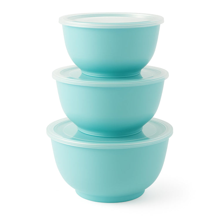 Melamine Mixing Bowl Set with Lids