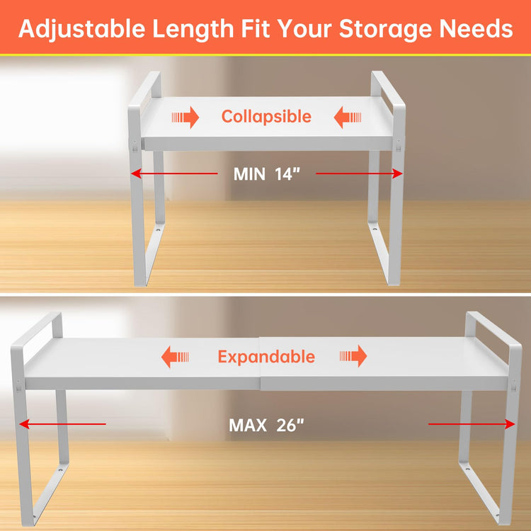 Expandable Cabinet Shelf Organizer