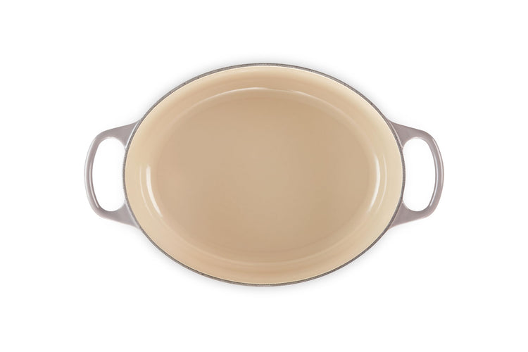 Enameled Cast Iron Oval Dutch Oven