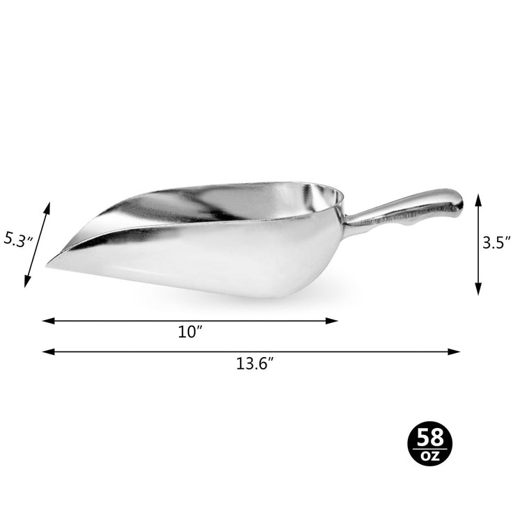 New Star 34585 Cast Aluminum Utility Scoop