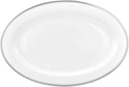 Euro Porcelain 57-pc Banquet Dinnerware Set, Luxury Bone China Tableware, Service for 8