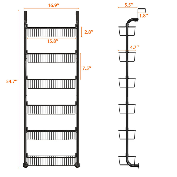 Over the Door Pantry Organizers and Storage