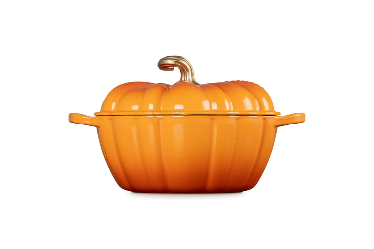 Enameled Cast Iron Signature Pumpkin Cocotte