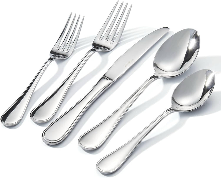 18 10 Stainless Steel Silverware Set for 6 (30 Count)