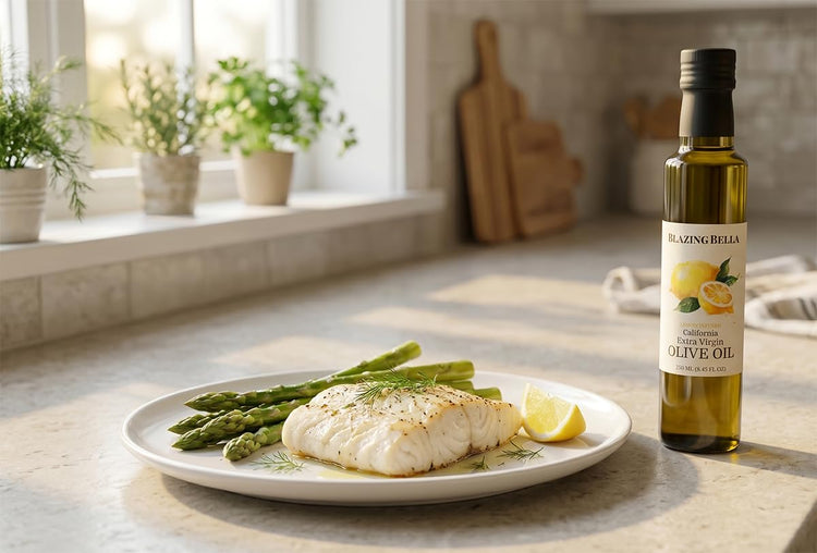 Lemon Infused Extra Virgin Olive Oil (8.45 Fl Oz)