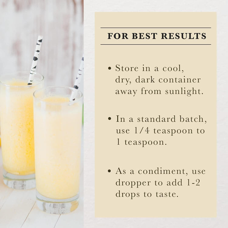 Cook's Pure Lemon Extract, Premium Quality, Cold Pressed Lemon, Sugar Free, Gluten Free, Allergen Free, 32 oz - Nestoria