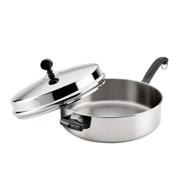Classic Series Anniversary Edition Stainless Steel Sauté Pan and Lid with Helper Handle