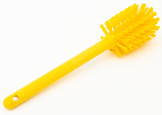 12 Inch Bottle Brush with Polyester Bristles and Plastic Handle