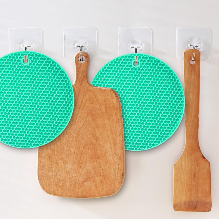 Silicone Trivets Mat (6 Count)