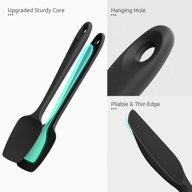 Silicone Spoon Spatula Set of 3