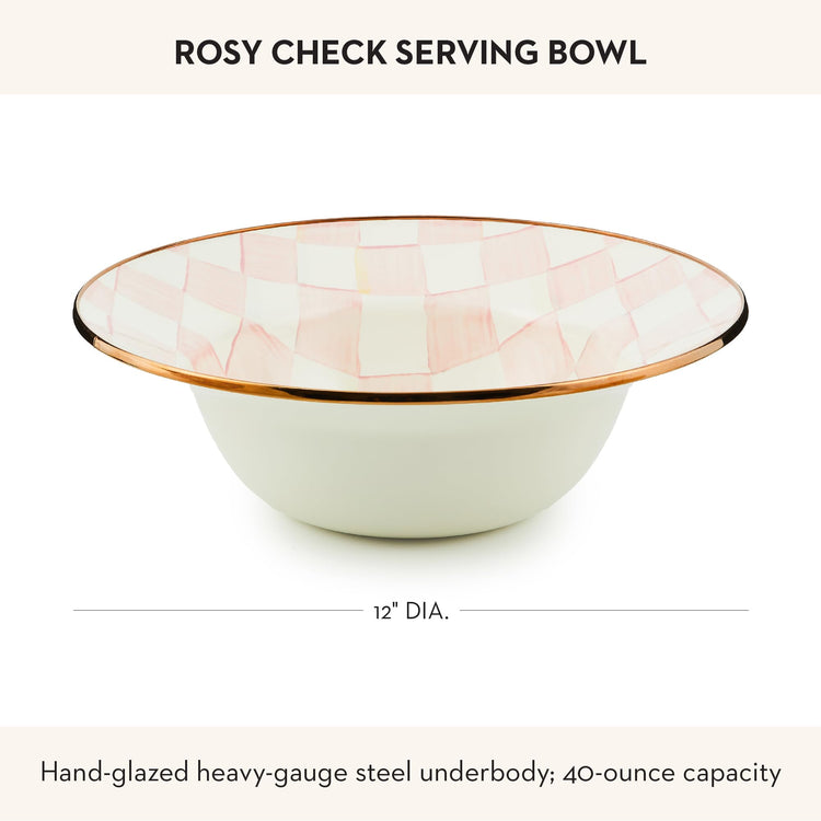 Enamel Serving Bowl