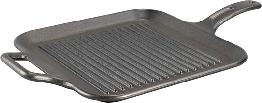 Lodge BOLD 12 Inch Seasoned Cast Iron Grill Pan; Design-Forward Cookware - Nestoria