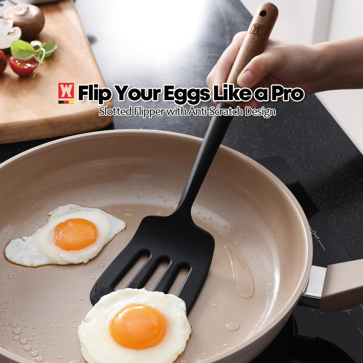 Set of 2pc Silicone Cooking Utensils (2 Count)
