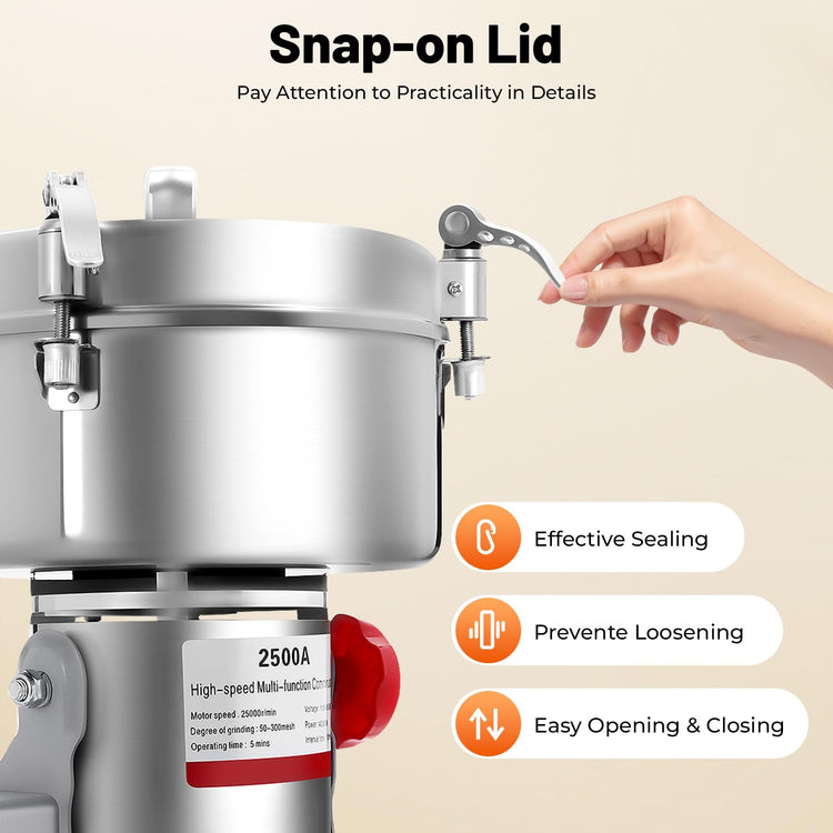Electric Grain Mill Grinder