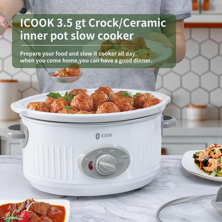 Slow Cooker 3.5 Quart USC