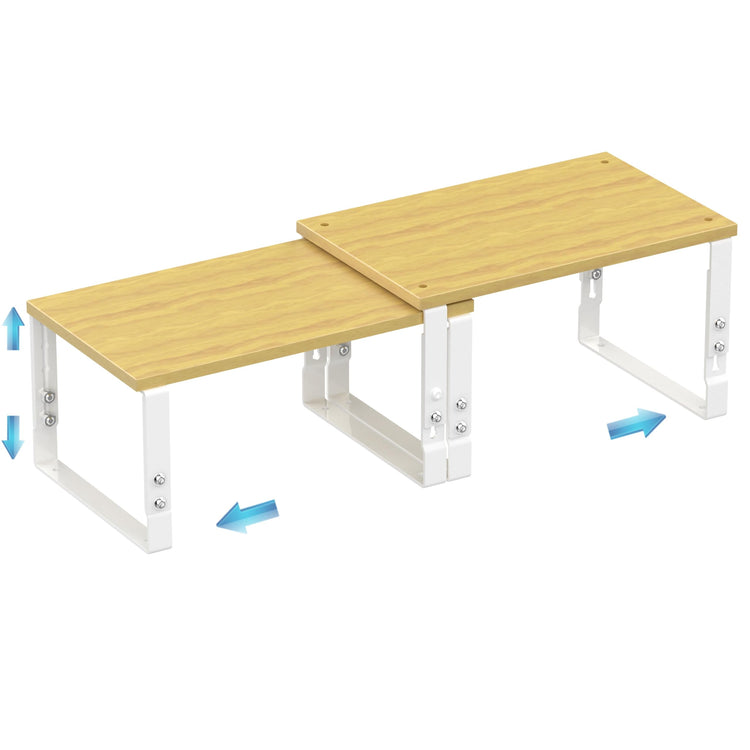 Expandable Kitchen Cabinet Organizer Shelves