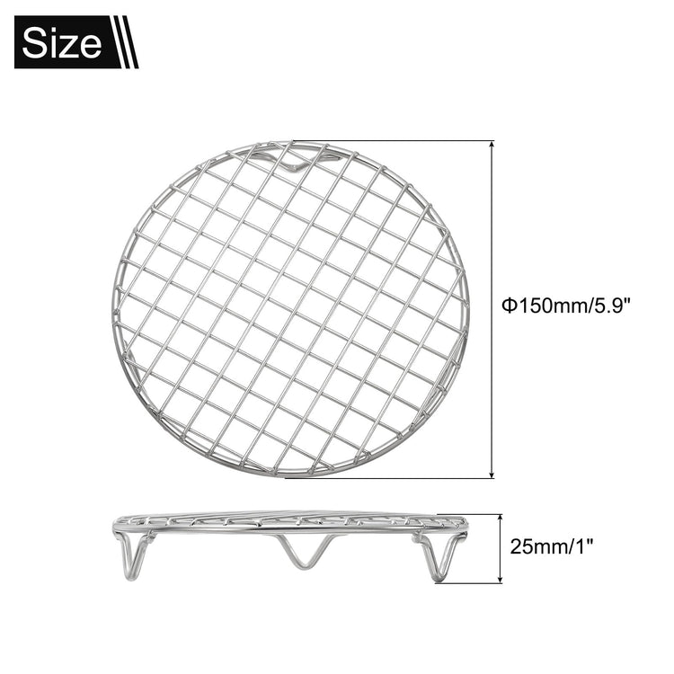 Round Cooking Rack with Legs