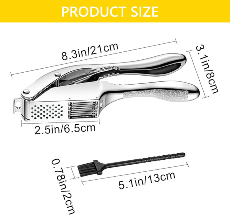 Garlic Press and Slicer 2 in 1