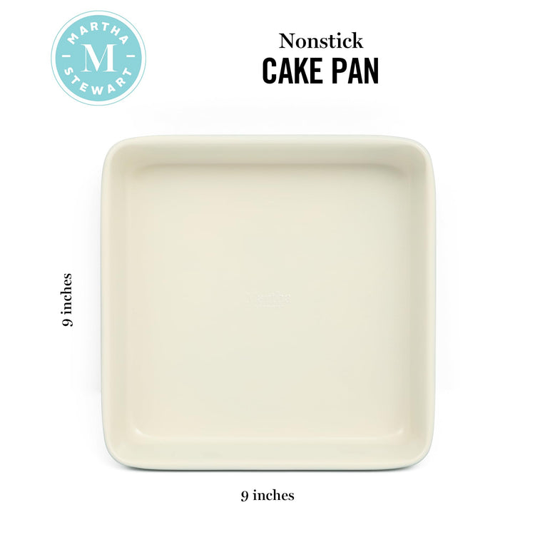 Gallen 9 Inch Square Nonstick Carbon Steel Cake Pan