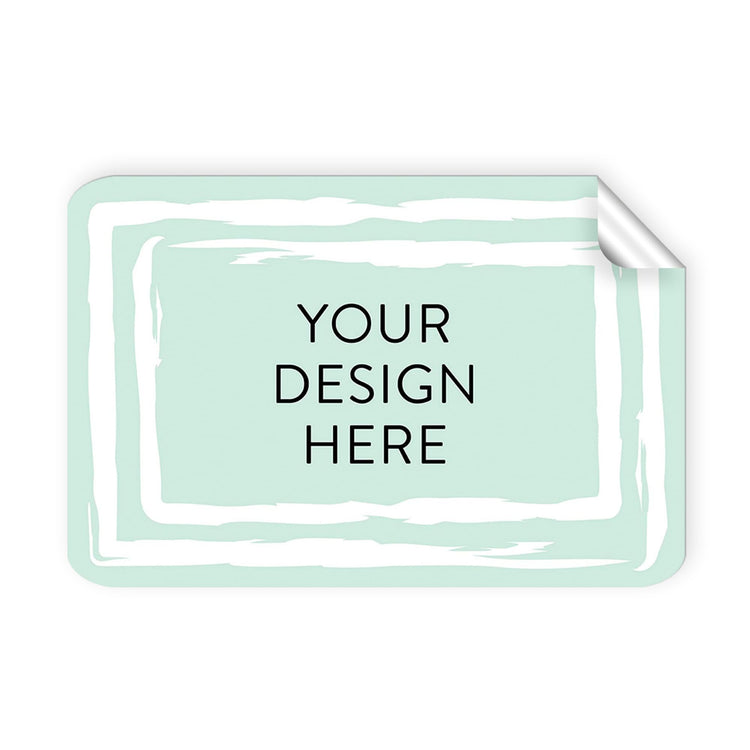 100 Custom Vinyl Stickers (100 Count)