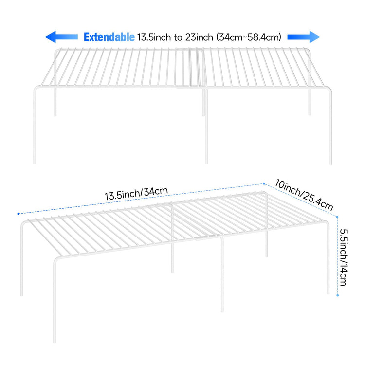 6Pack Expandable Storage Shelf (6 Count)