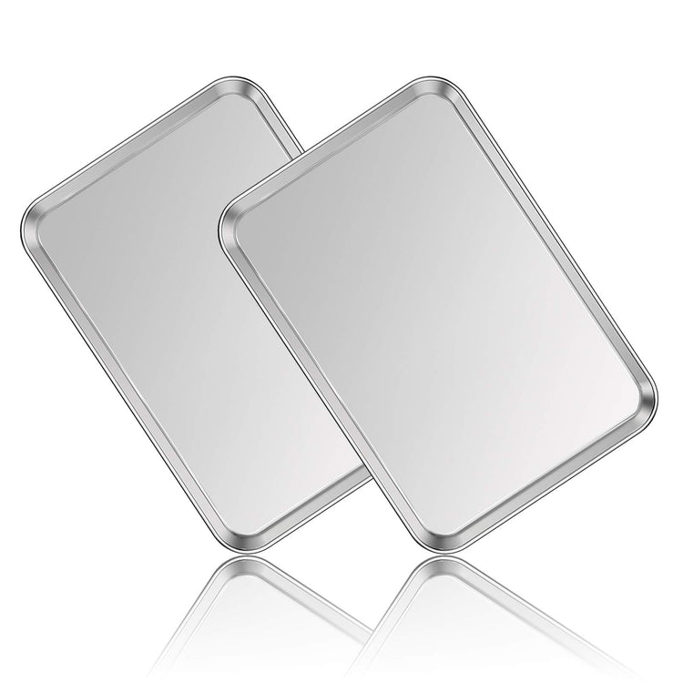 Stainless Steel Baking Sheet Pan Set of 2