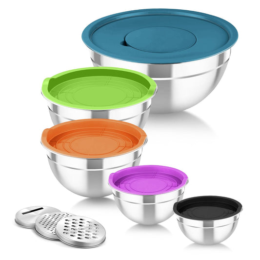 Mixing Bowls with Lids (8 Count)