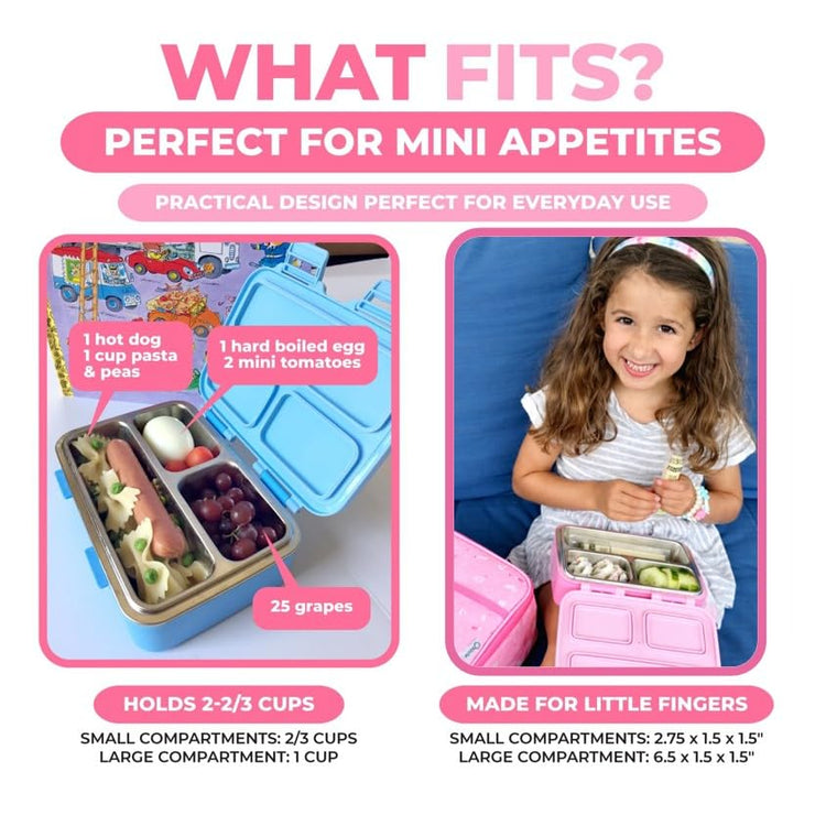 Small Stainless Steel Bento Box Lunch Container