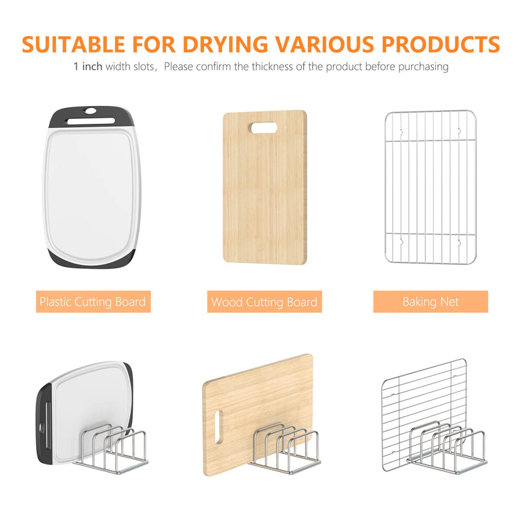 Cutting Board Organizer Stand Holder
